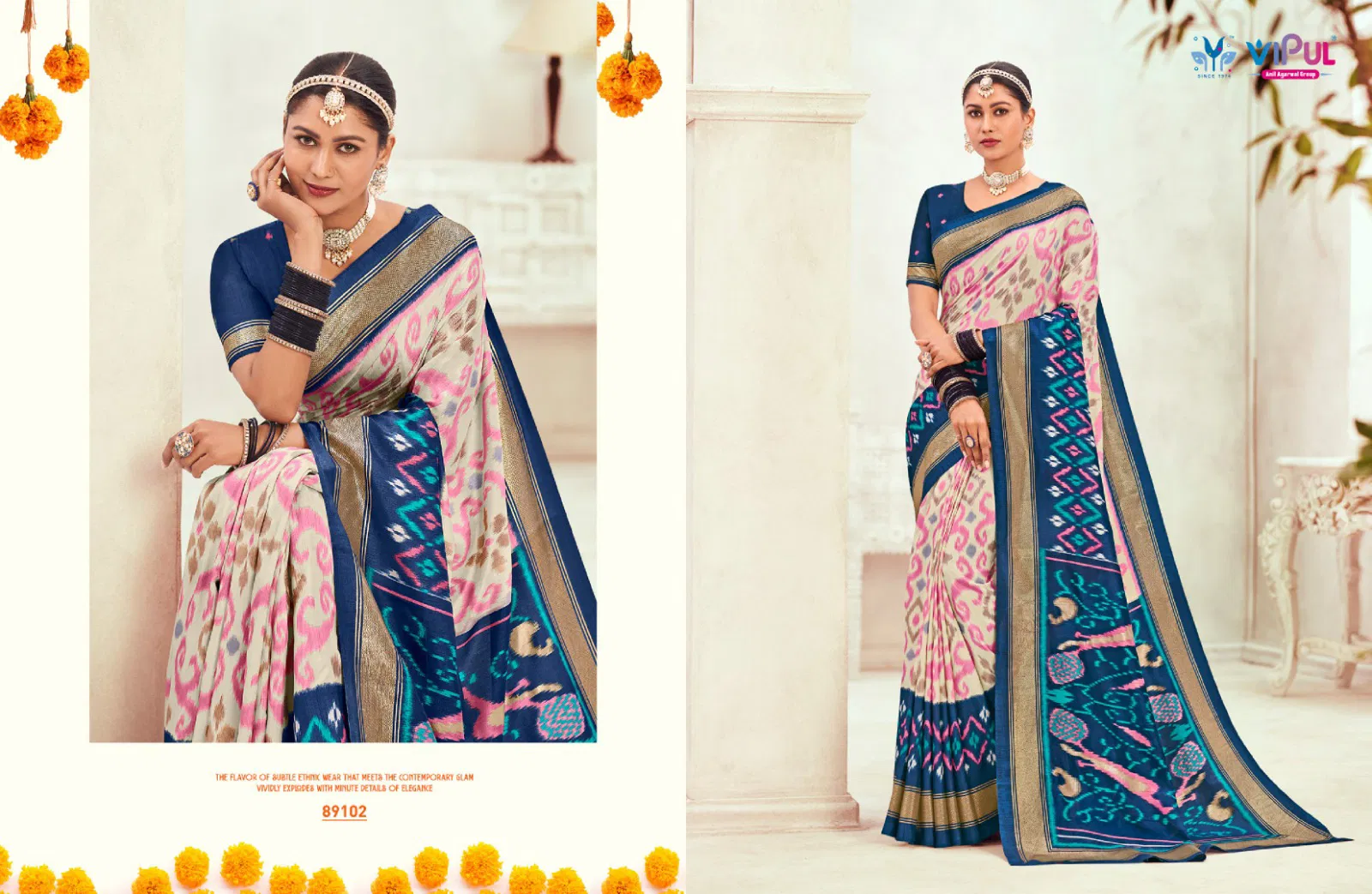 Gulmarg Silk Vol 6 By Vipul Soft Silk Saree Wholesale Market In Surat
